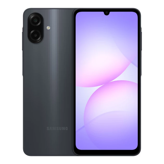 Samsung Galaxy A07 4+128GB BLACK Smart Mobile Phone