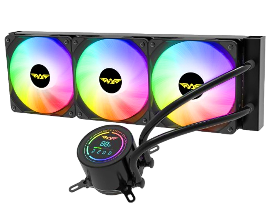 ARMAGGEDDON 360 TESSARAXX Deep Freeze RGB CPU Liquid Cooler